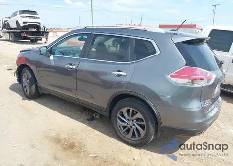 2016 Nissan Rogue Sl z USA, uszkodzony, nr VIN 5N1AT2MTXGC734970